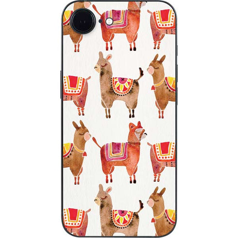 Alpacas by Cat Coq iPhone 16e Skin